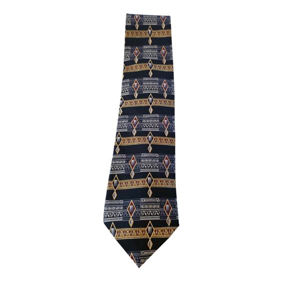 Metropolitan Museum of‎ Art Mens 100% Silk Necktie Abstract Artsy - Picture 1 of 4